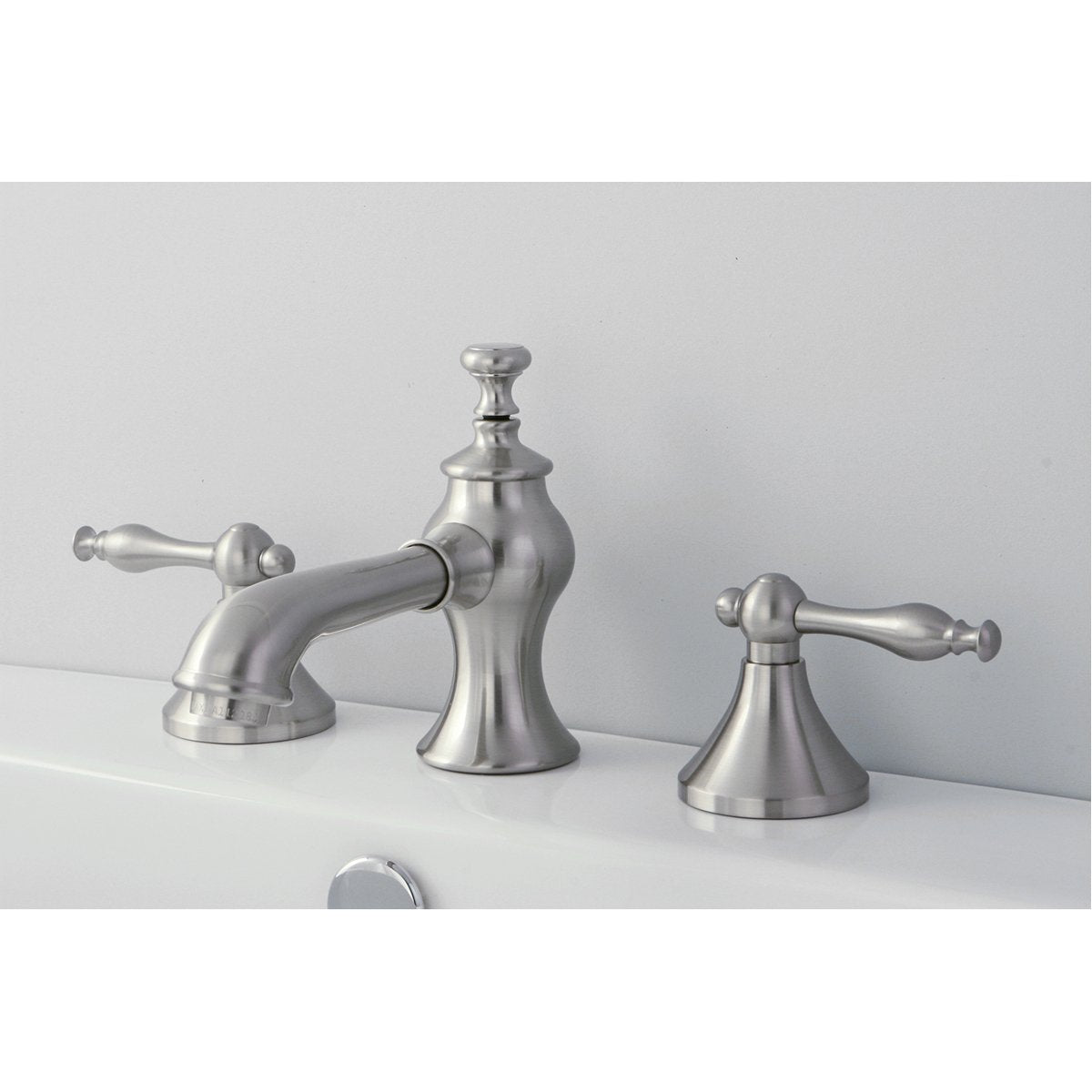 Kingston Brass Naples 8-Inch Widespread Bathroom Faucet