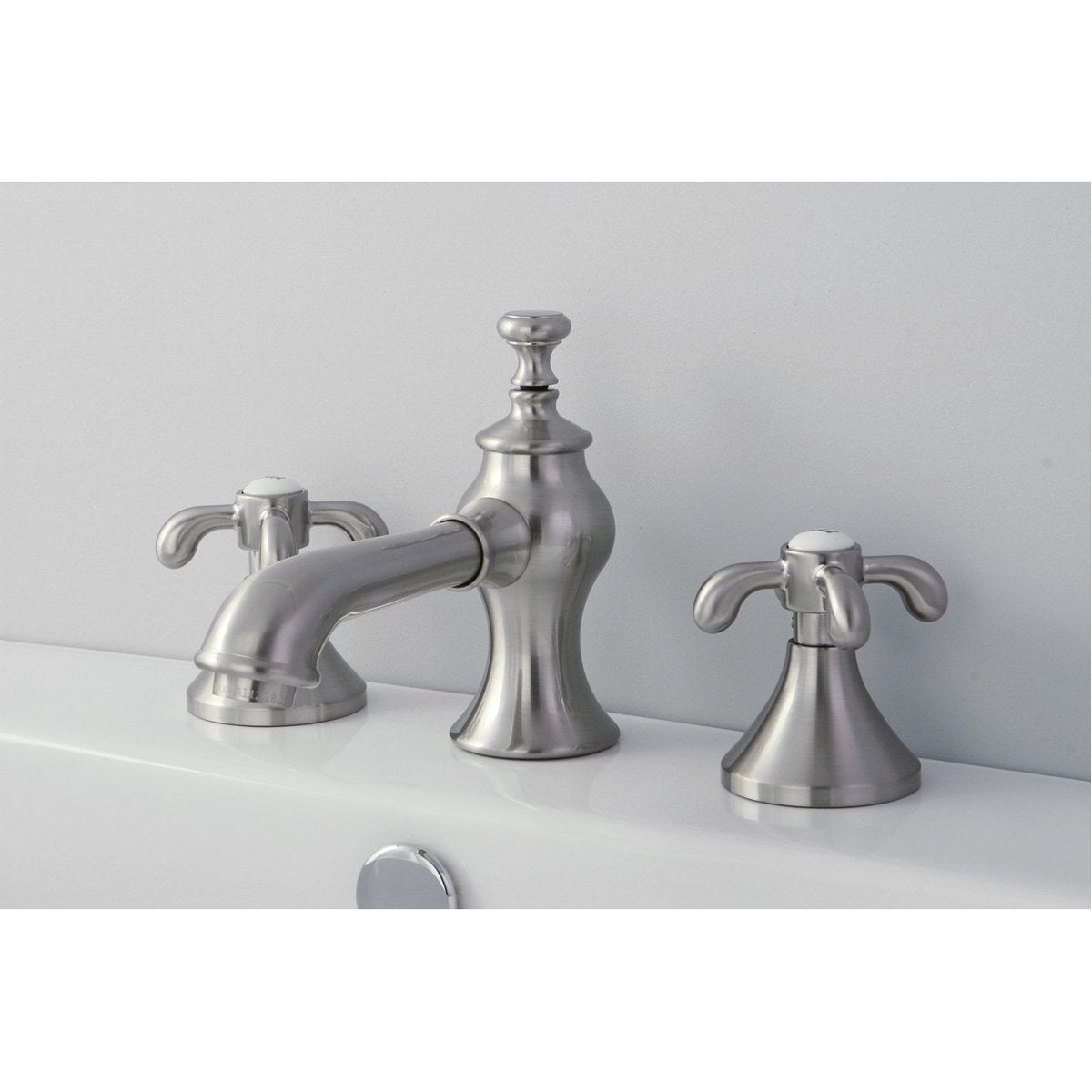 Kingston Brass French Country 8-Inch Widespread 3-Hole Bathroom Faucet