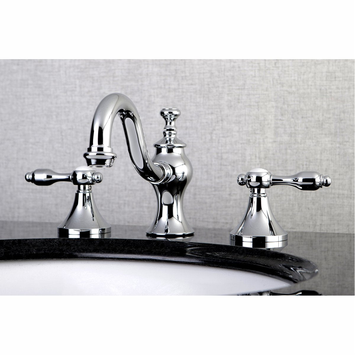 Kingston Brass Tudor 8" Widespread Bathroom Faucet