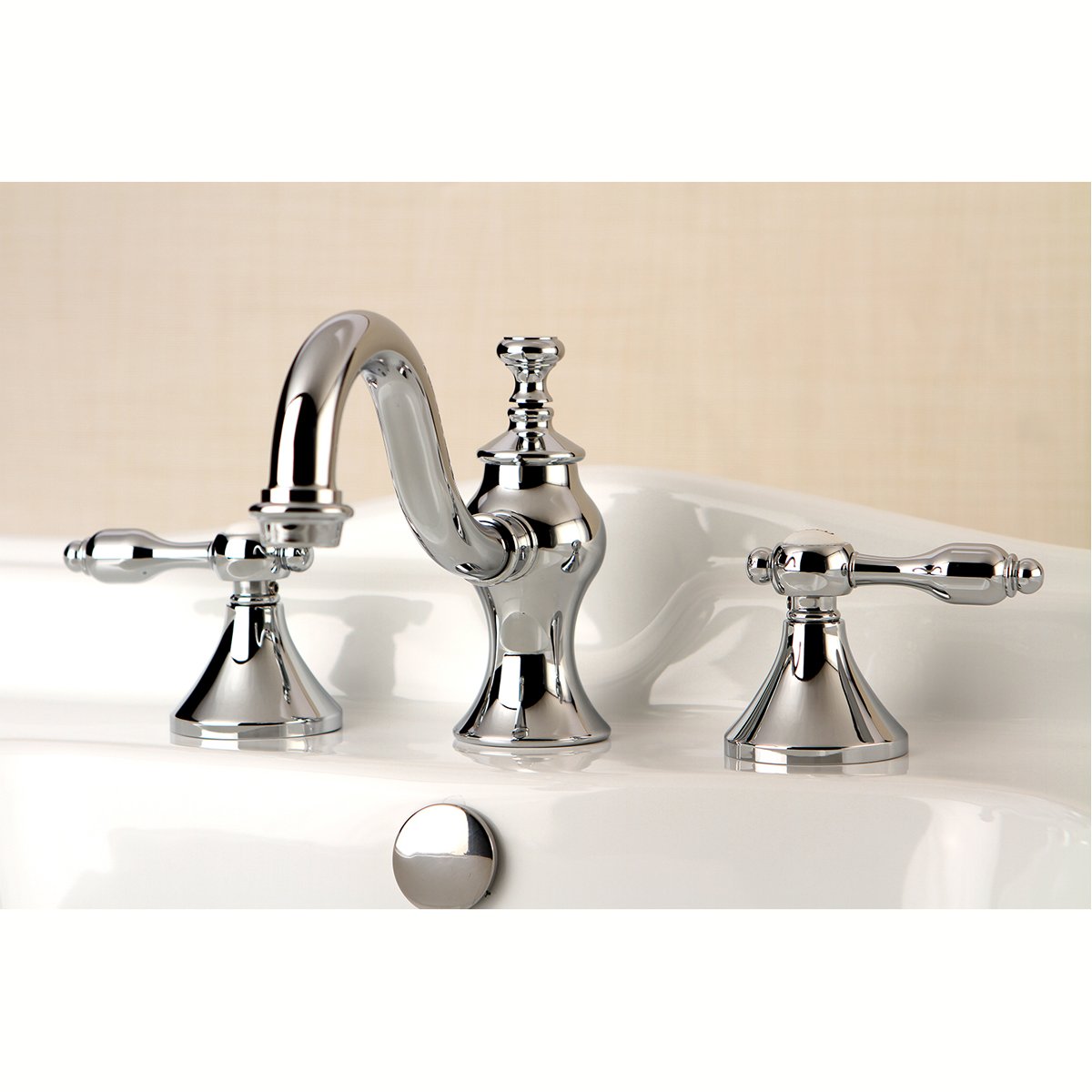 Kingston Brass Tudor 8" Widespread Bathroom Faucet