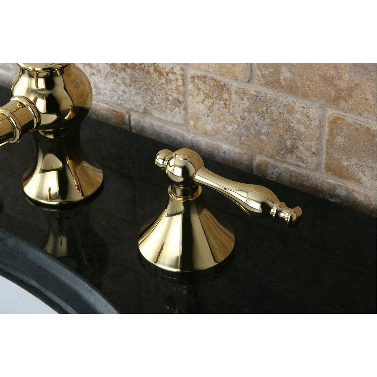 Kingston Brass Naples 8" Widespread Bathroom Faucet