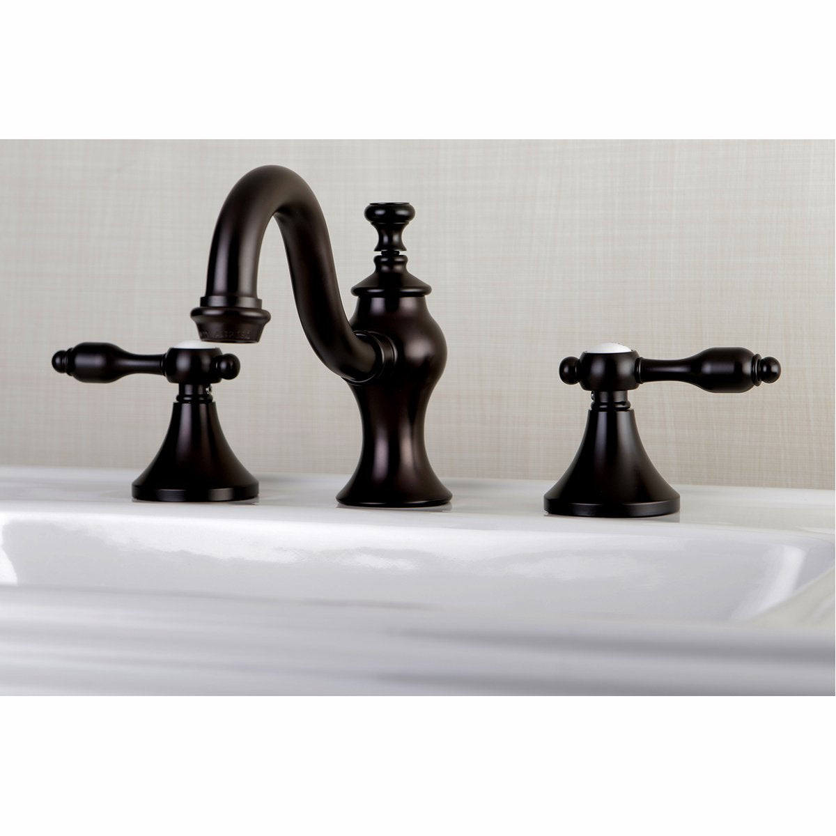 Kingston Brass Tudor 8" Widespread Bathroom Faucet