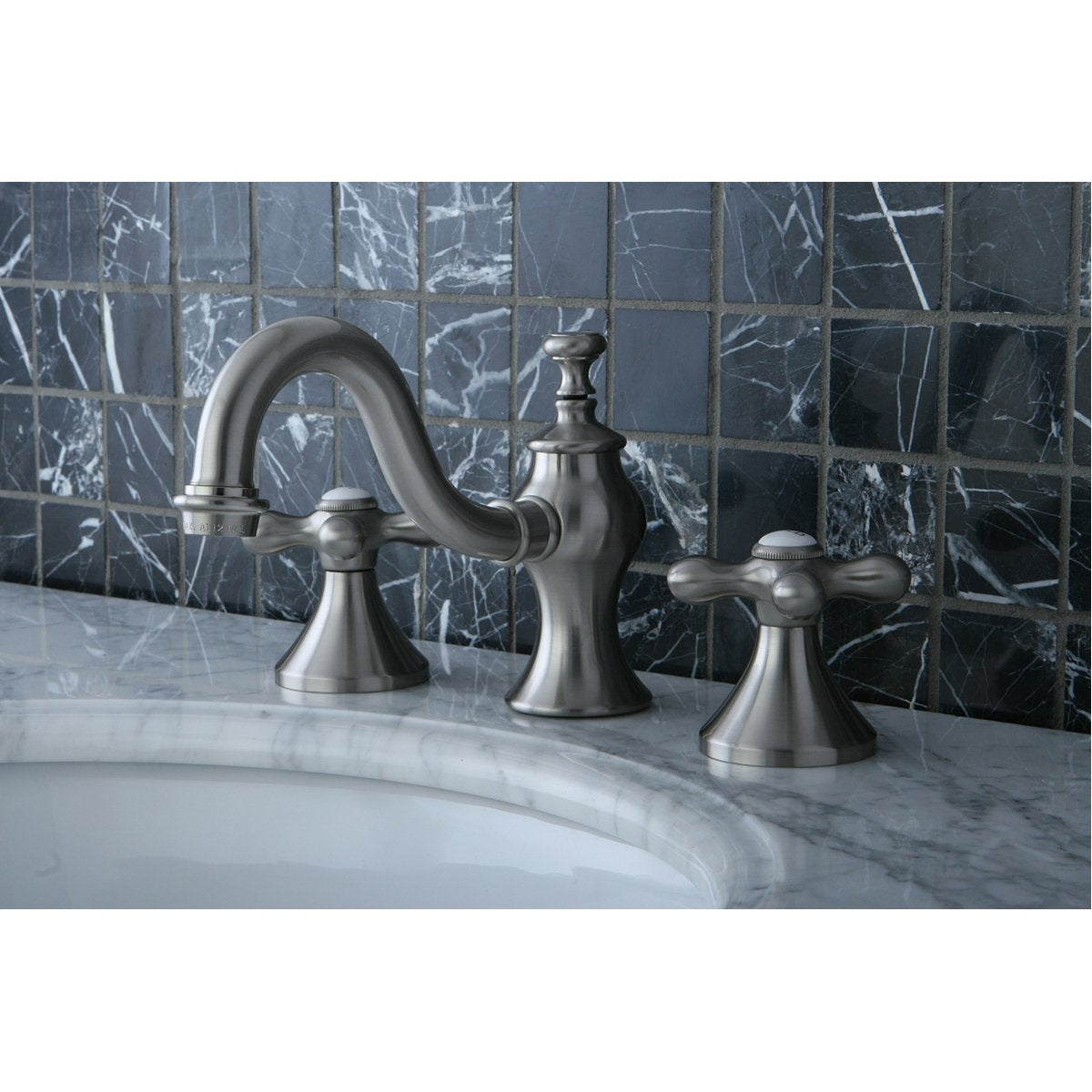 Kingston Brass Vintage 8" Widespread 3-Hole Bathroom Faucet-DirectSinks