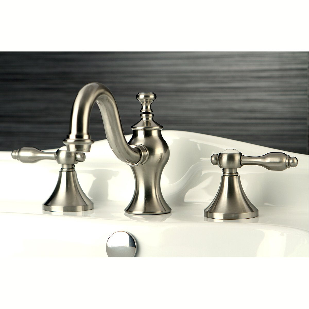 Kingston Brass Tudor 8" Widespread Bathroom Faucet