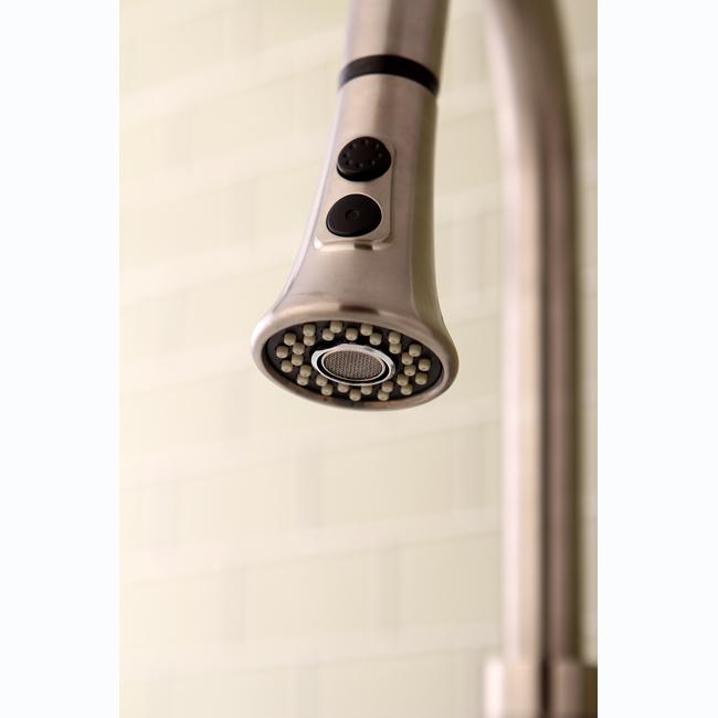 Kingston Brass Gourmetier Made to Match KDH8728 Kitchen Faucet Sprayer for GS8728CTL in Satin Nickel-Kitchen Accessories-Free Shipping-Directsinks.