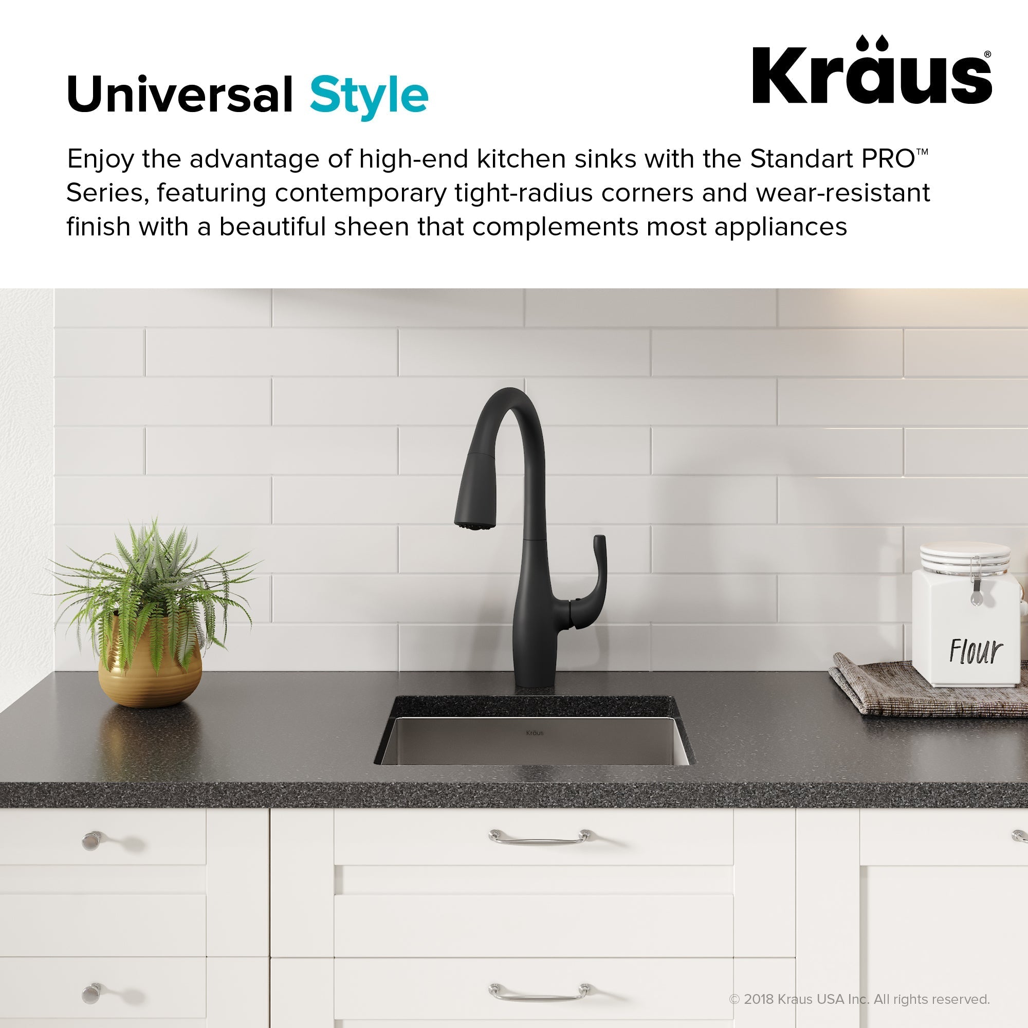 KRAUS 17" Undermount Single Bowl Stainless Steel Kitchen Bar Sink-Kitchen Sinks-DirectSinks