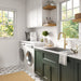 KRAUS 25" Drop-in 16 Gauge Stainless Steel Laundry Utility Sink-Kitchen Sinks-DirectSinks