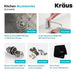 KRAUS 30" Stainless Steel Kitchen Sink and Kitchen Faucet-Kitchen Sink & Faucet Combos-KRAUS