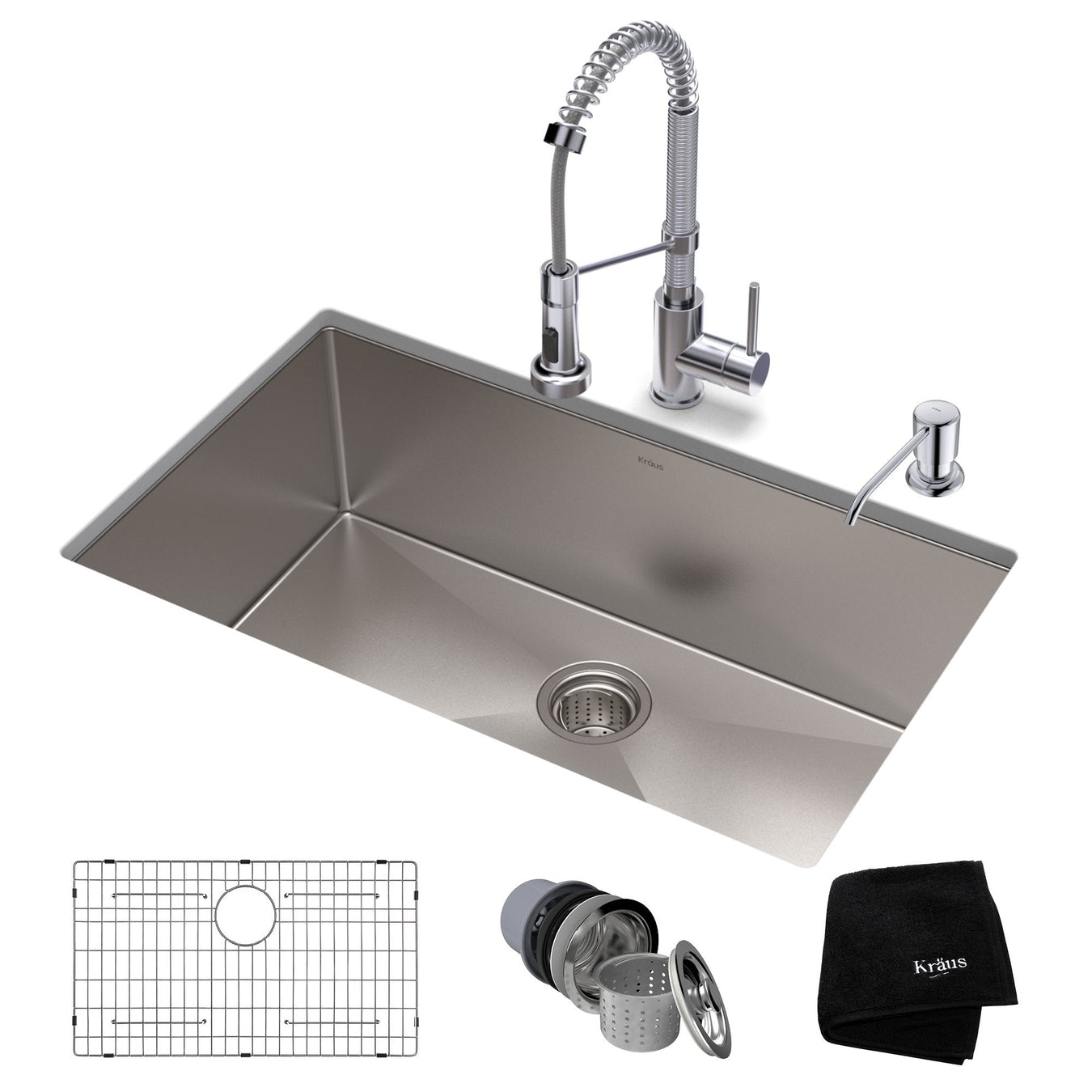 Kraus Kitchen Sink and Faucet Combination