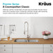KRAUS 30" Undermount 60/40 Double Bowl 16 Gauge Stainless Steel Kitchen Sink KBU21-Kitchen Sinks-DirectSinks