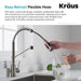 KRAUS 33" Stainless Steel Kitchen Sink and Kitchen Faucet-Kitchen Sink & Faucet Combos-KRAUS