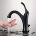 KRAUS Arlo Single Handle Basin Bathroom Faucet in Matte Black KBF-1201MB | DirectSinks