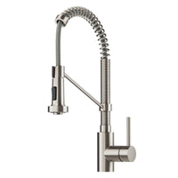 KRAUS Bolden 18-Inch Commercial Kitchen Faucet with Pull-Down Sprayhead in Spot Free Stainless