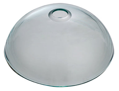 KRAUS Clear 14" Glass Vessel Bathroom Sink with PU-MR-DirectSinks