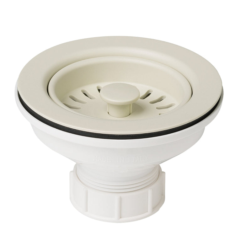 Kitchen Sinks Drains and Flanges in Color for Composites and PVD
