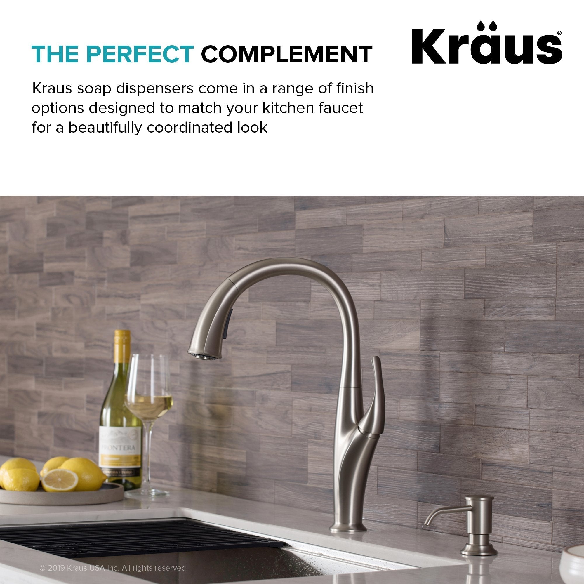 KRAUS Deck Mount Kitchen Soap Dispenser-Soap Dispensers-KRAUS
