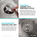 KRAUS Dex 17" Undermount 16 Gauge Stainless Steel ADA Kitchen Sink-Kitchen Sinks-DirectSinks