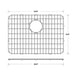 KRAUS Dex™ Series 25-Inch Stainless Steel Kitchen Sink Bottom Grid with Soft Rubber Bumpers-Kitchen Accessories-KRAUS