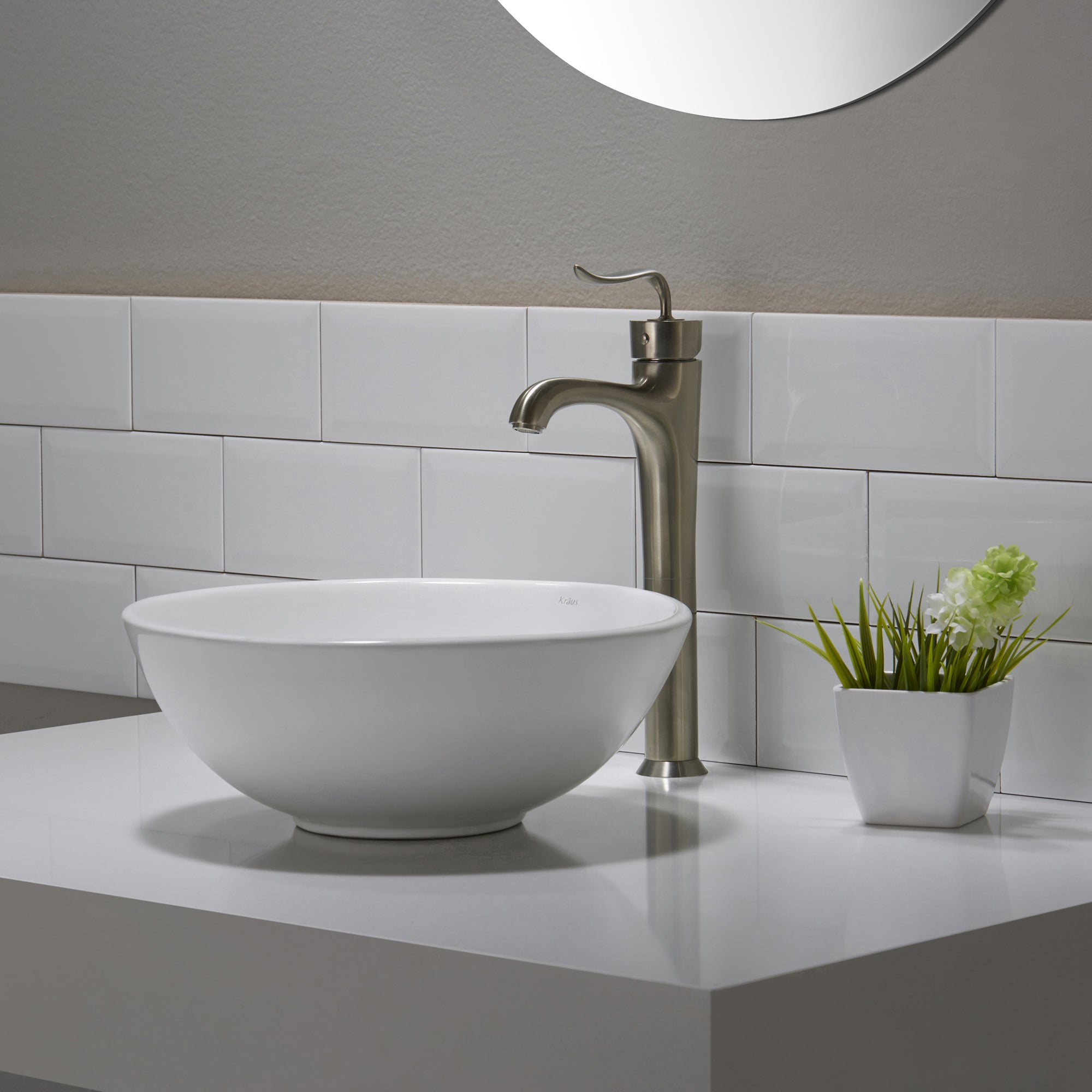 Stylish Console Sinks in White