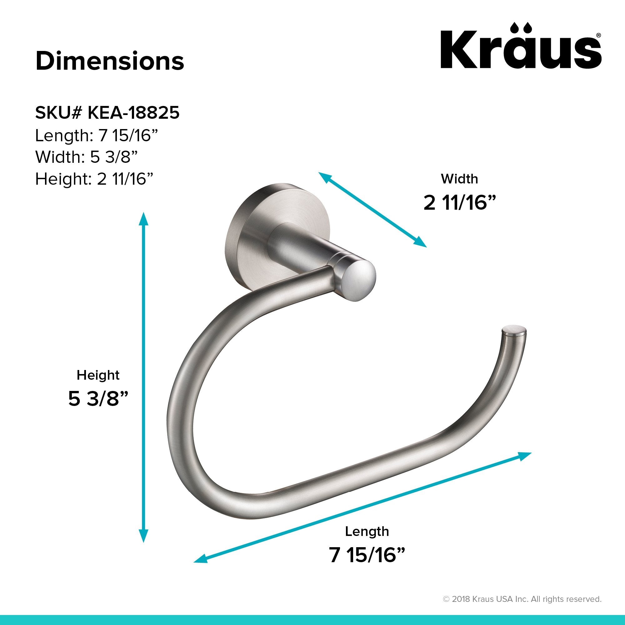 KRAUS Elie 4-Piece Matching Bath Hardware Set-Bathroom Accessories-Kraus
