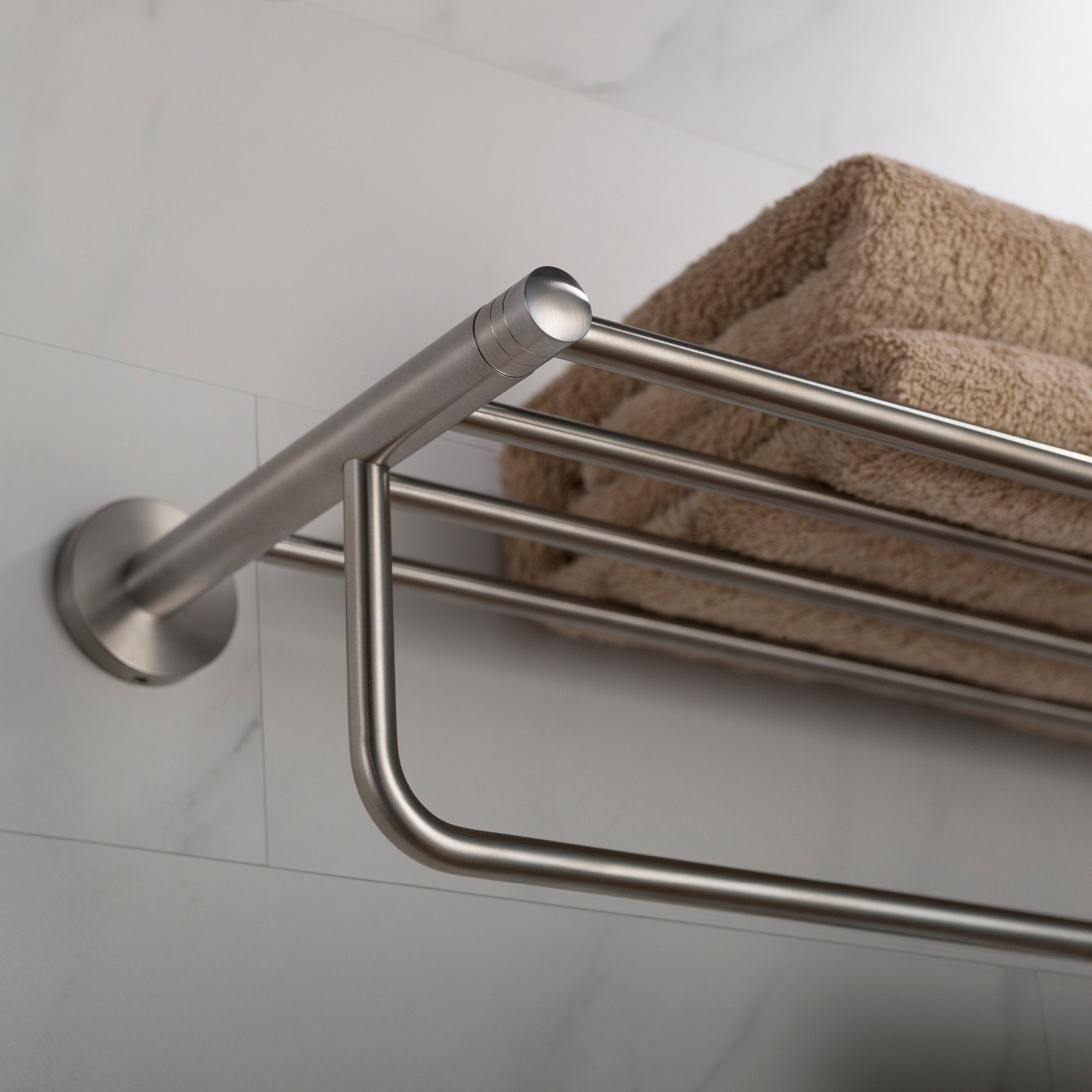 KRAUS Elie™ Bathroom Shelf with Towel Bar-Bathroom Accessories-KRAUS