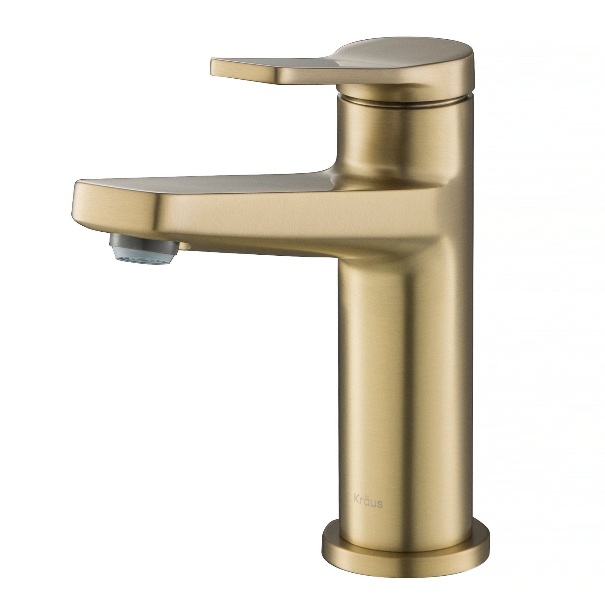 KRAUS Indy Single Handle Bathroom Faucet in Brushed Gold KBF-1401BG | DirectSinks