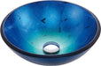 KRAUS Irruption Glass Vessel Sink in Blue-KRAUS-DirectSinks