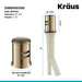 KRAUS KAG-2 Air Gap-Kitchen Accessories-KRAUS