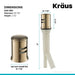 KRAUS KAG-2 Air Gap-Kitchen Accessories-KRAUS