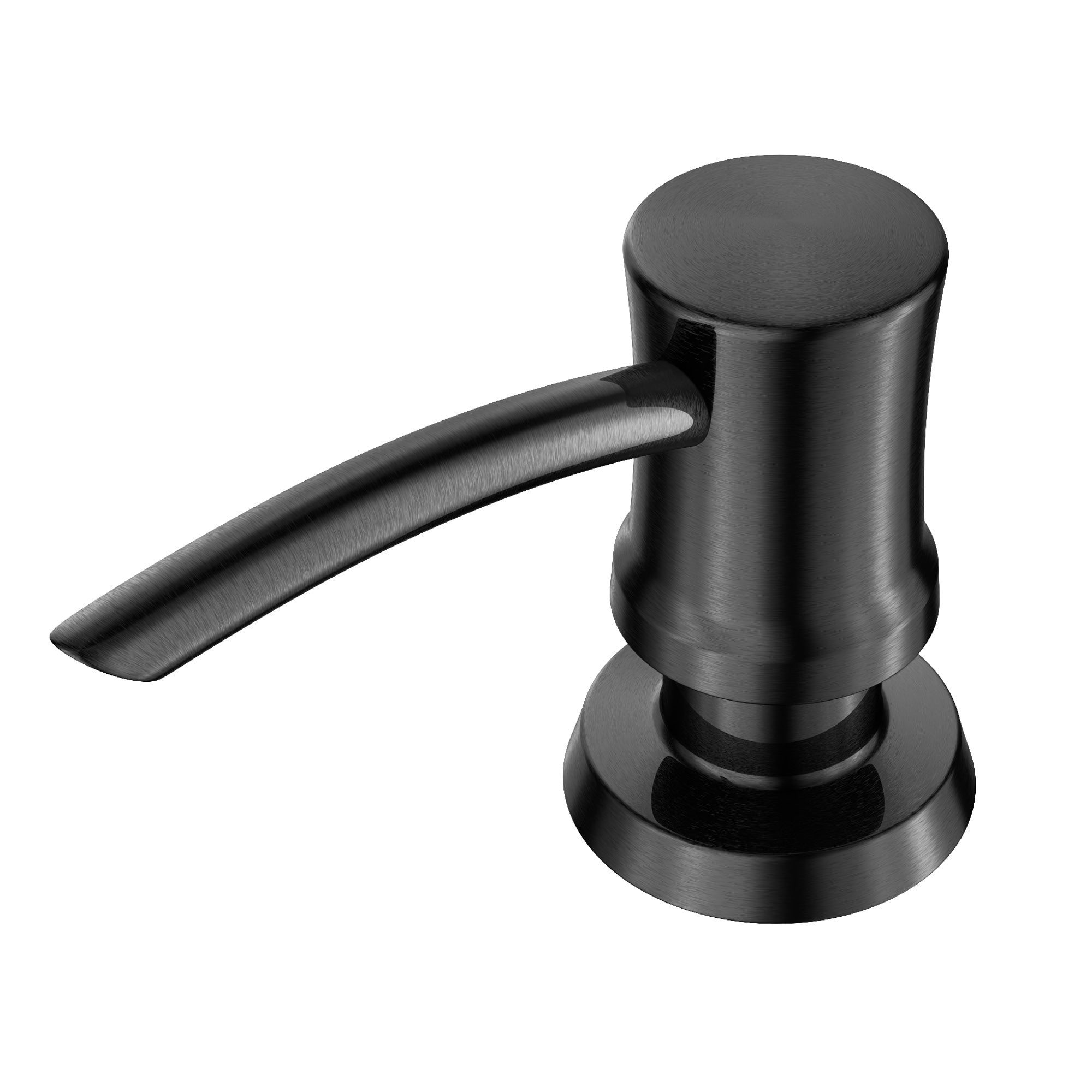 KRAUS KSD-54 Black Stainless Soap Dispenser-Soap Dispensers-DirectSinks