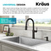 KRAUS KSD-54 Oil Rubbed Bronze Soap Dispenser-Soap Dispensers-DirectSinks