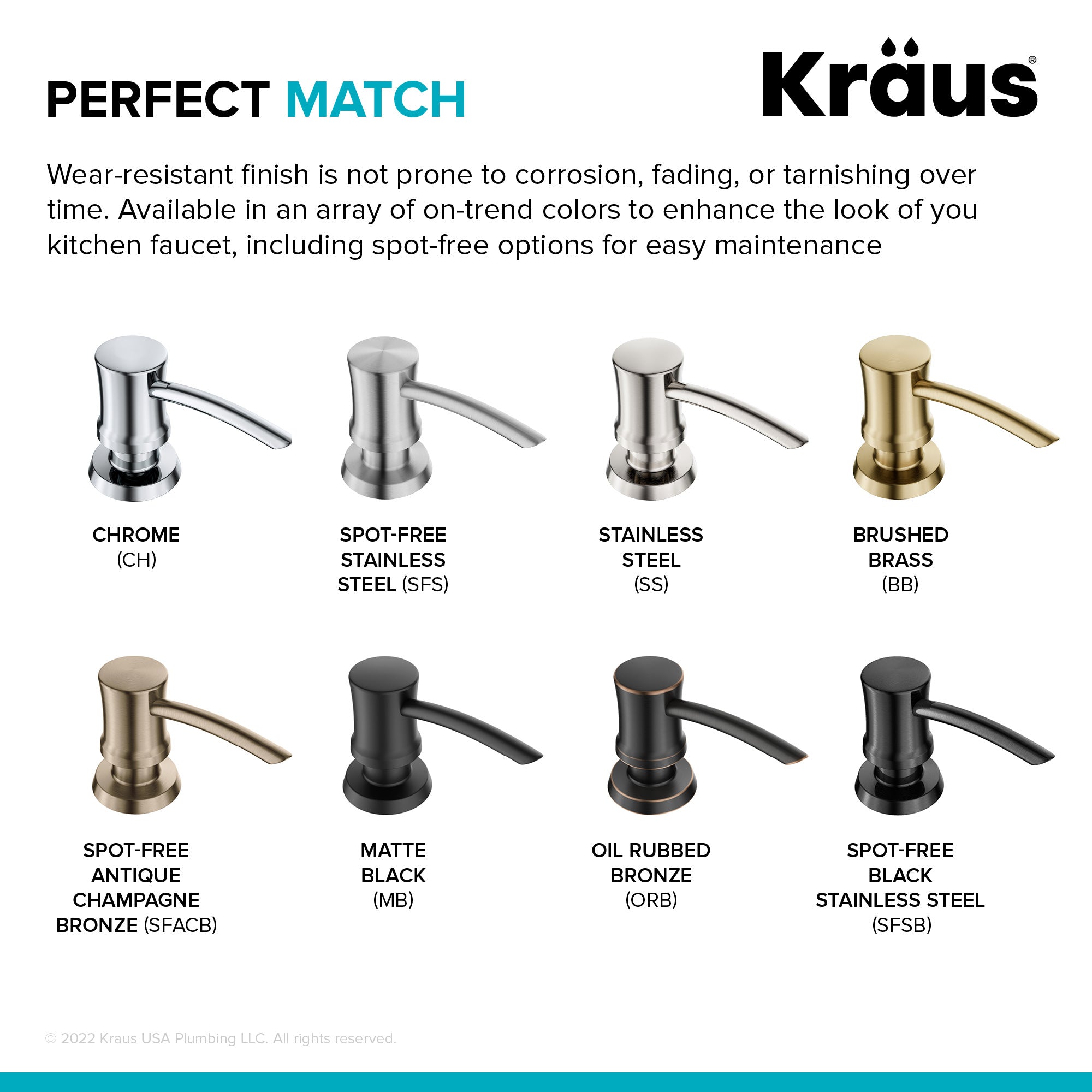 KRAUS KSD-54 Spot-Free Stainless Steel Soap Dispenser-Soap Dispensers-DirectSinks