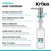 KRAUS KSD-54 Spot-Free Stainless Steel Soap Dispenser-Soap Dispensers-DirectSinks