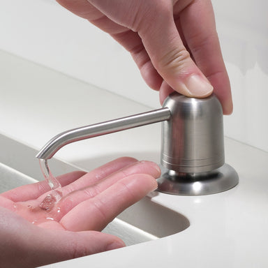 Konrad Industrial Darnok 78111SS Luca Dish Soap Dispenser for Kitchen Sink,  Pump for Dishwashing Liquid Soap