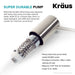 KRAUS Kitchen Soap Dispenser-Soap Dispensers-KRAUS