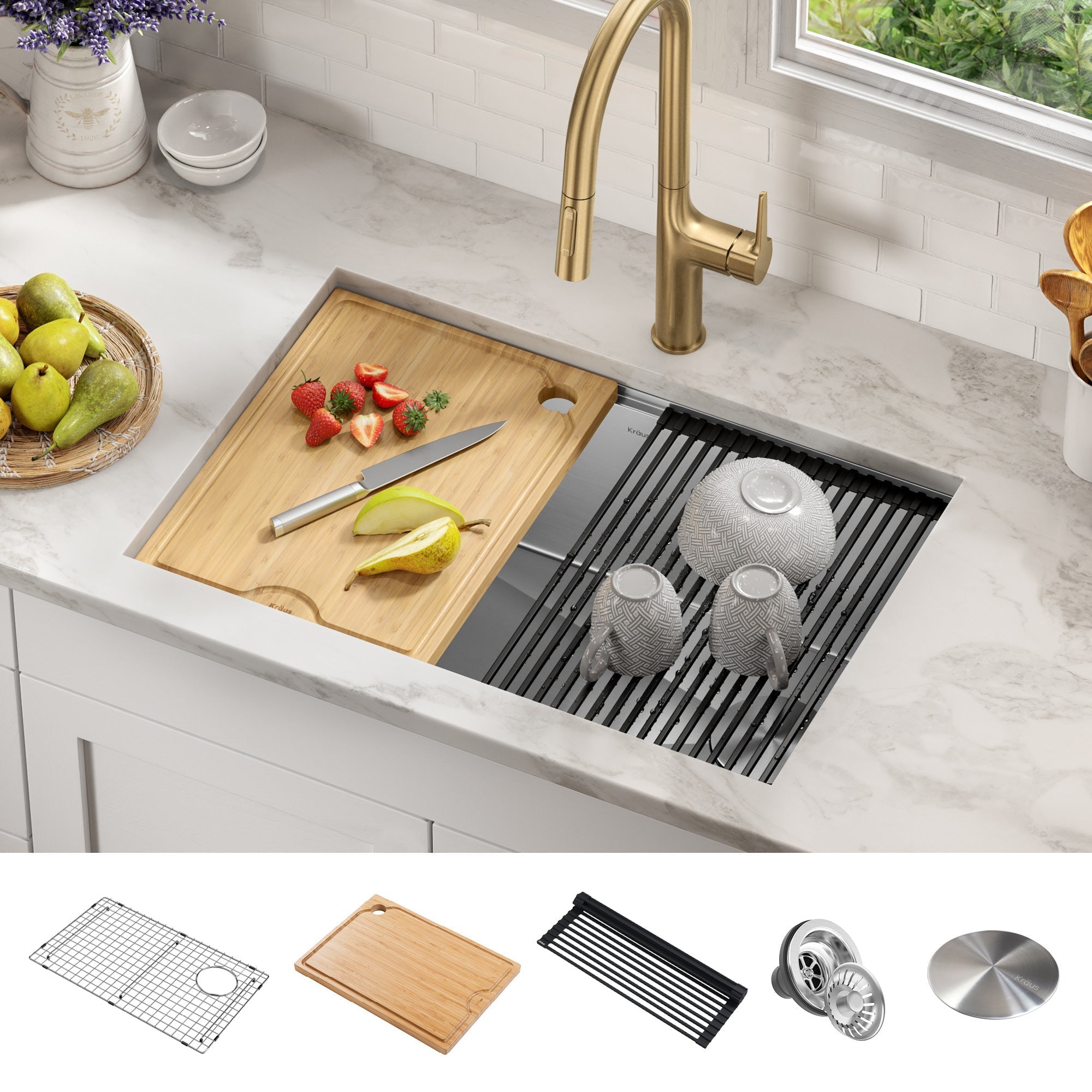 Wholesale Kitchen Multi-Function Over The Sink Removable Black