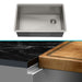 KRAUS Kore Workstation 27" Undermount 16 Gauge Single Bowl Stainless Steel Kitchen Sink with Accessories-Kitchen Sinks-DirectSinks