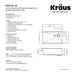 KRAUS Kore Workstation 30" Undermount 16 Gauge Single Bowl Stainless Steel Kitchen Sink with Accessories-Kitchen Sinks-DirectSinks