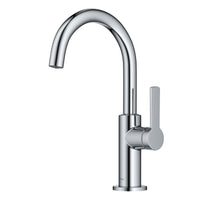 KRAUS Oletto Single Handle Chrome Kitchen Bar Faucet