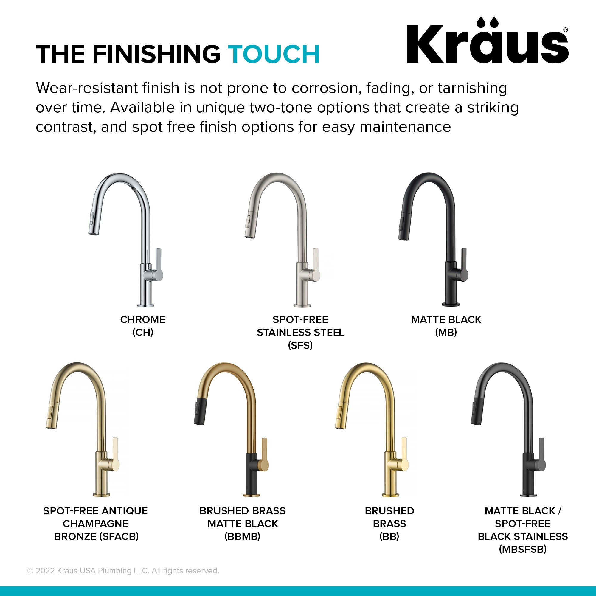 KRAUS Oletto Single Handle Pull-Down Kitchen Faucet in Spot Free Antique Champagne Bronze-Kitchen Faucets-DirectSinks