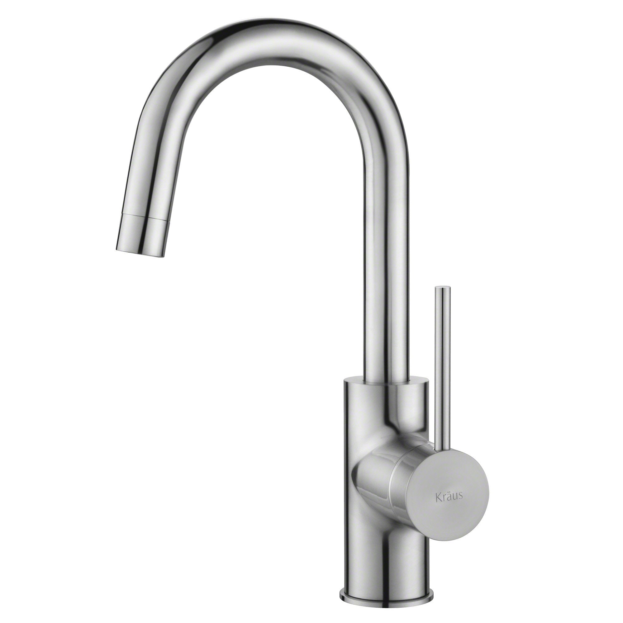KRAUS Oletto Single Lever Kitchen Bar Faucet in Chrome KPF-2600CH | DirectSinks