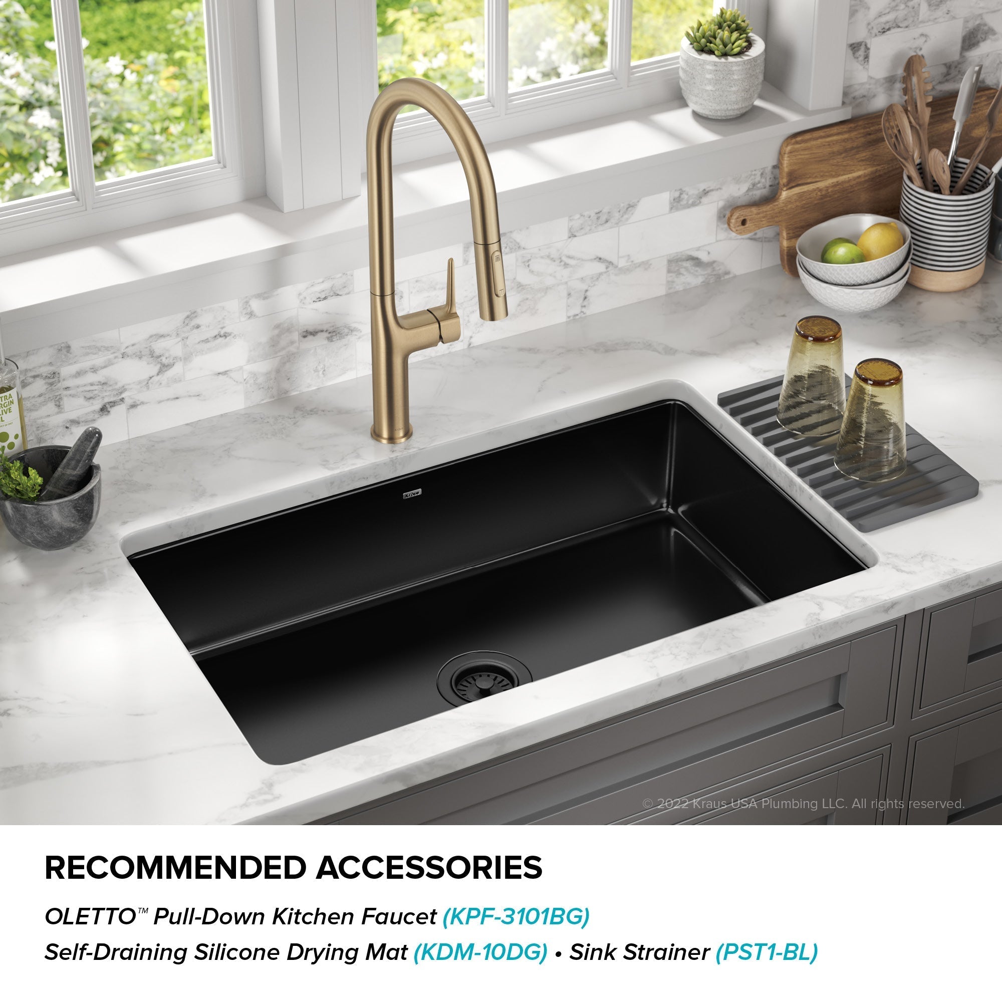Kitchen Accessories, Countertop, Sink Mats & More