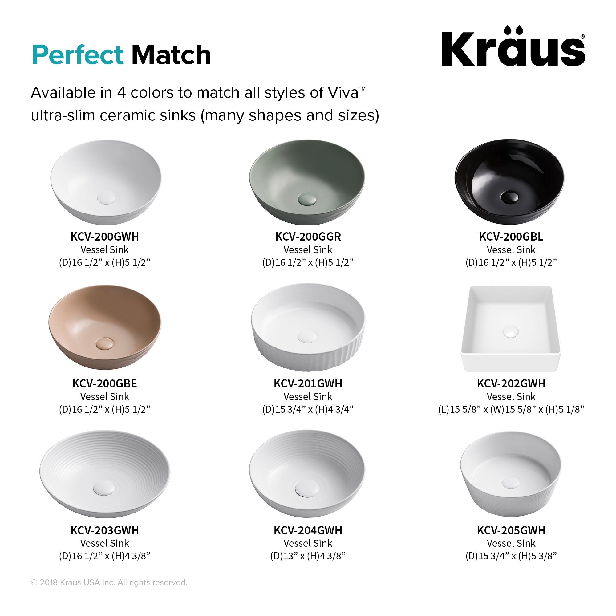 KRAUS Pop-Up Drain with Porcelain Ceramic Top for Bathroom Sink without Overflow, Gloss Grey-Bathroom Accessories-KRAUS Fast Shipping