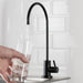 KRAUS Purita 100% Lead-Free Kitchen Water Filter Faucet in Matte Black FF-100MB | DirectSinks