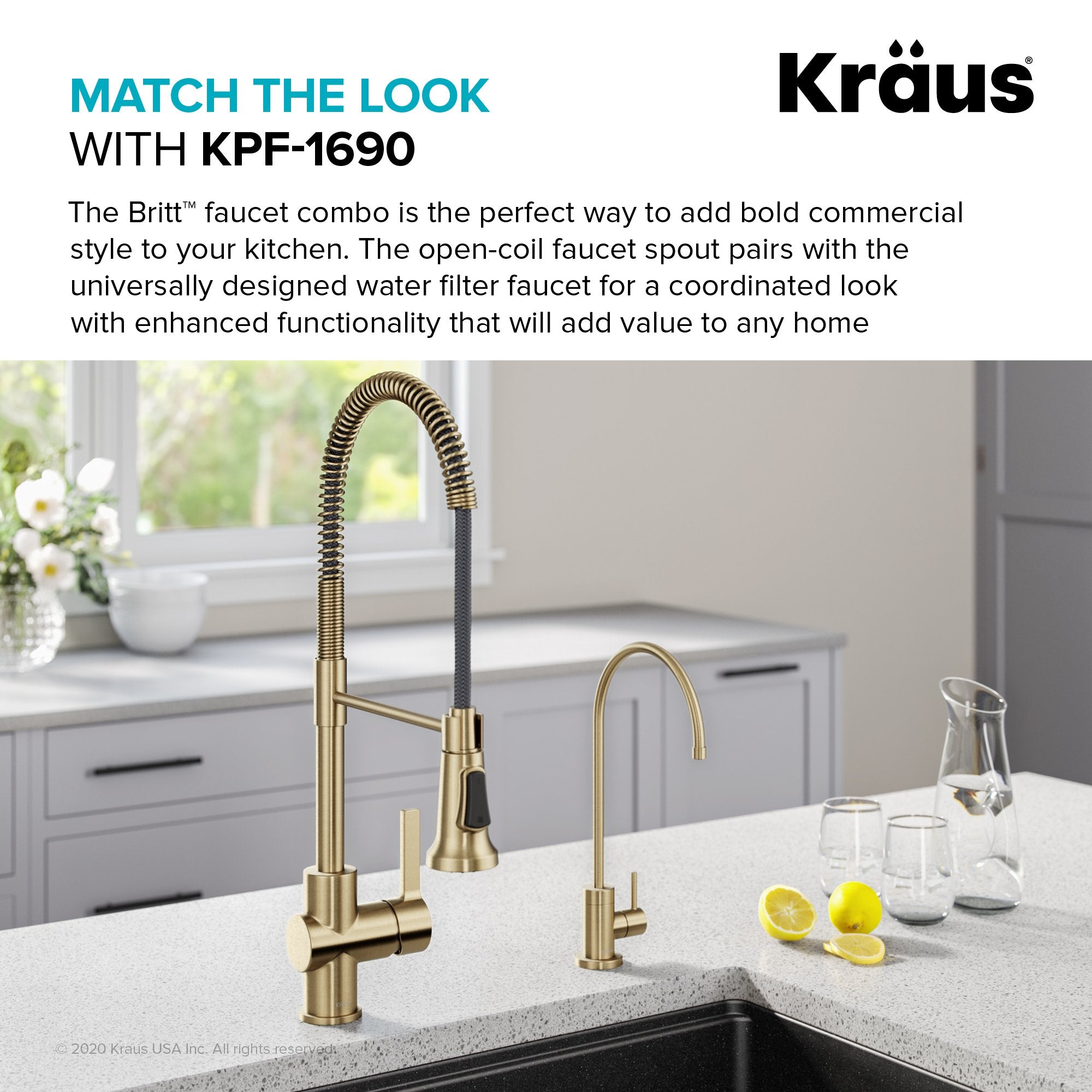 Premium Quality 100% Lead-Free Kitchen Water Filter Faucet