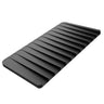 KRAUS Self-Draining Silicone Dish Drying Mat in Black