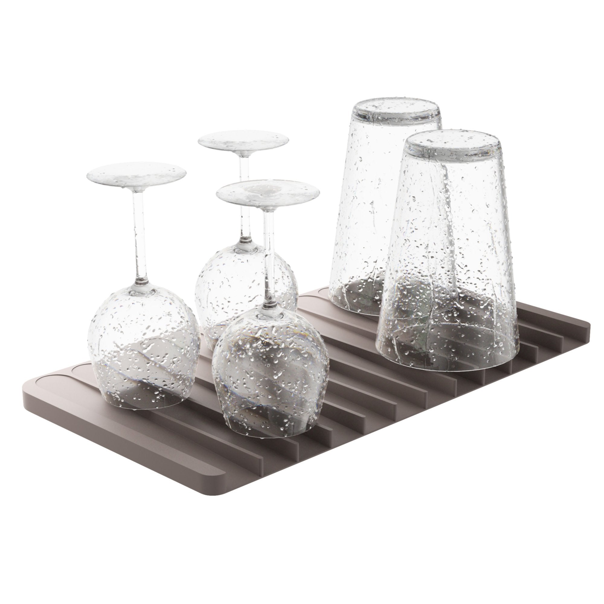 Epicureanist Silicone Stemware Drying Mat, 2 Mats - Bed Bath & Beyond -  12486021