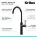 KRAUS Sellette Kitchen Bar Faucet in Oil Rubbed Bronze KPF-1681ORB | DirectSinks