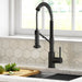 KRAUS Style Single Handle Kitchen Faucet with Integrated Dispenser for Water Filtration in Matte Black KFF-1610MB | DirectSinks