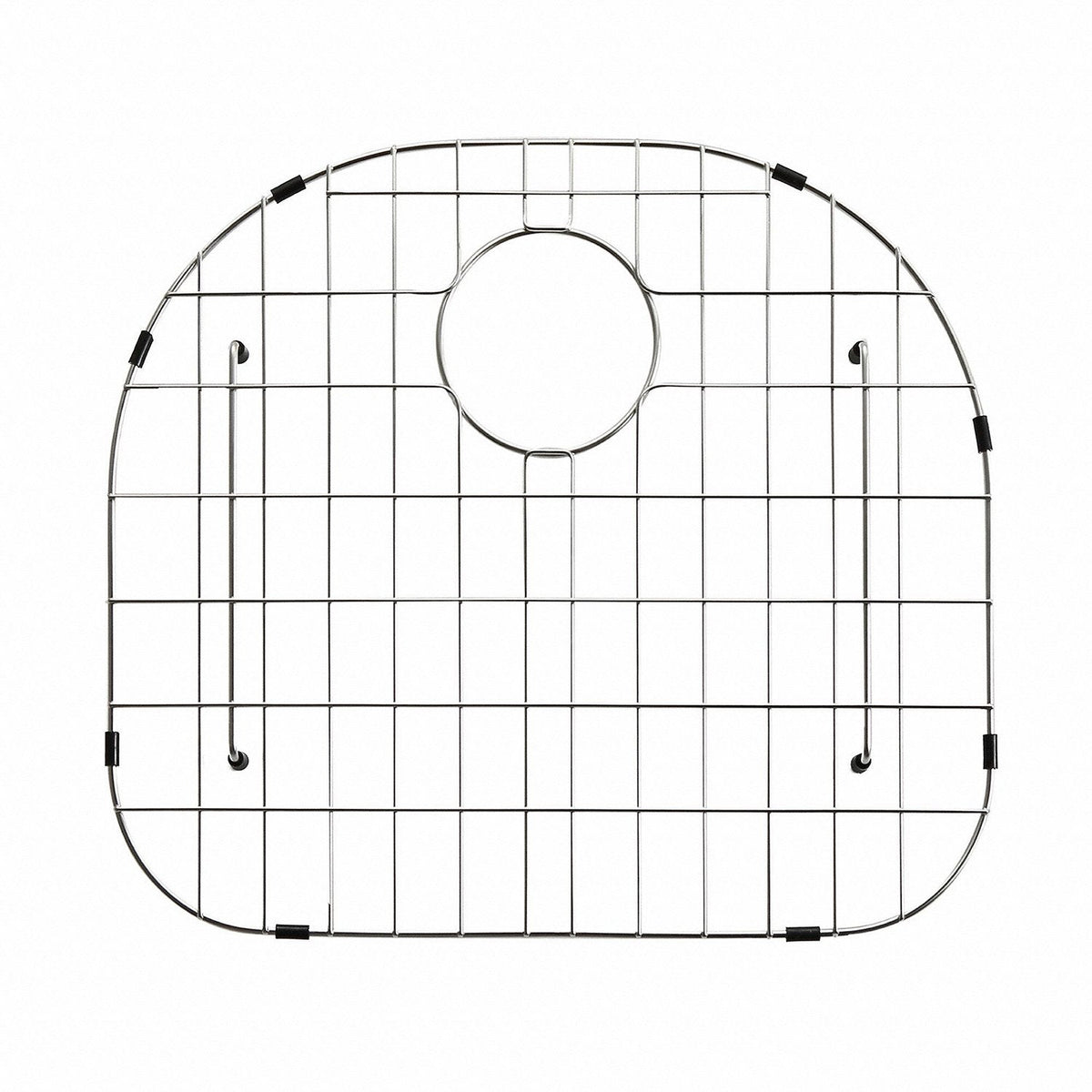 KRAUS Stainless Steel Bottom Grid with Protective Anti-Scratch Bumpers ...